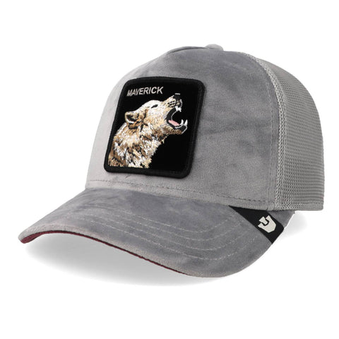 Gorra Goorin Velour Wolf 2348GLO01 Gris Unitalla