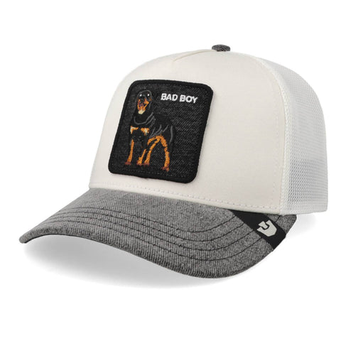 Gorra Goorin Denim Bad Boy 2582DEN03 Blanco Unitalla