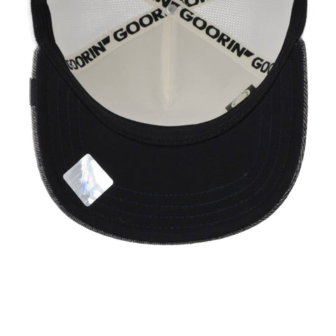 Gorra Goorin Denim Bad Boy 2582DEN03 Blanco Unitalla