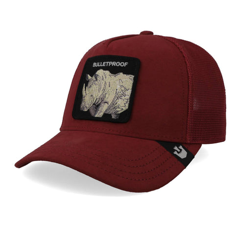 Gorra Goorin Bros The Suede Rhino Burdeos Unitalla