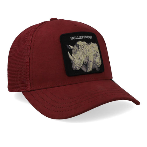 Gorra Goorin Bros The Suede Rhino Burdeos Unitalla