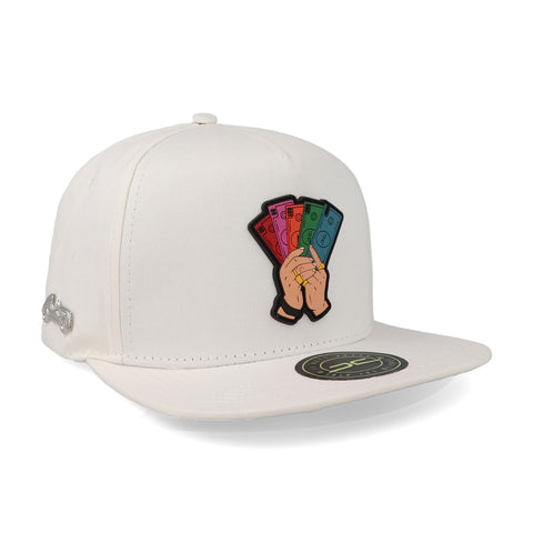 Gorra JC Hats Never Look 1868 Blanco Unitalla
