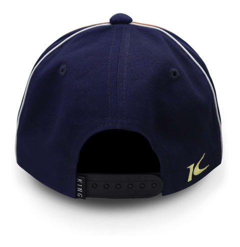 Gorra King London Stepney Curved Peak Azul Unitalla