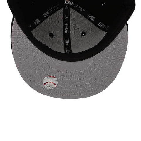 Gorra New Era 59 Fifty MLB Dodgers Basic Negro Cerrada