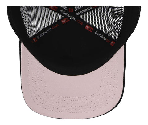 Gorra Problematic Money Love Trucker Negro Unitalla