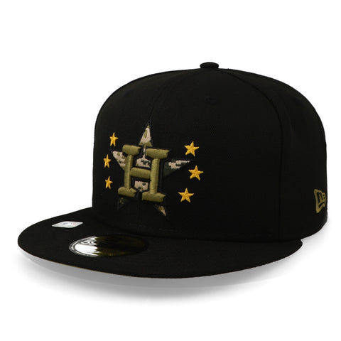 Gorra New Era 59 Fifty MLB Astros Afd Negro Cerrado