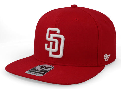 Gorra '47 MLB Padres No Shot Captain Rojo Unitalla
