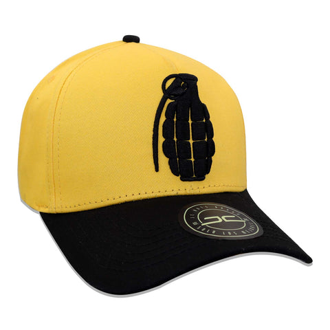 Gorra JC Hats Granada 1125 Amarillo/Negro Unitalla