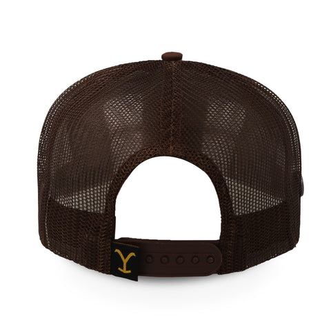 Gorra Ranch & Corral Yellowstone 21 Yw21 Cafe Unitalla