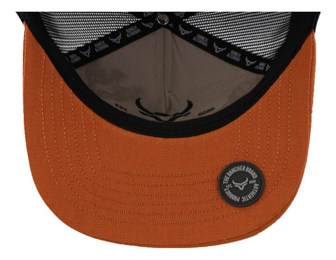 Gorra Ranch & Corral Bikers 4 Rcb04 Verde/naranja Unitalla