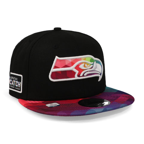 Gorra New Era 9 Fifty NFL Seahawks Catch 23 Negro Unitalla