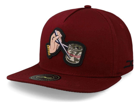 Gorra Jc Hats 1651 Roll Vino Unitalla