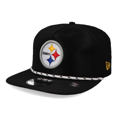 Gorra New Era 9 Fifty NFL Steelers Golfer Team Rope 19856 Unitalla