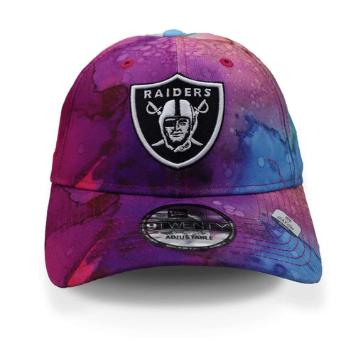 Gorra New Era 9 Twenty NFL Raiders Crucial Catch 22 Rosa Unitalla