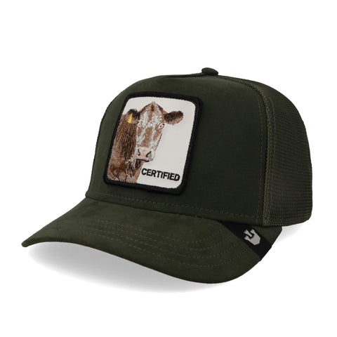 Gorra Goorin Bros 101-1867 The Suede Cow Musgo Unitalla