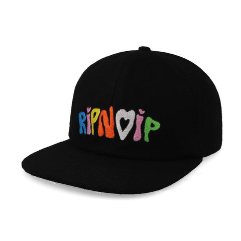 Gorra Rip N Dip Taste The Rainbow Wool Snapback Negro Uni