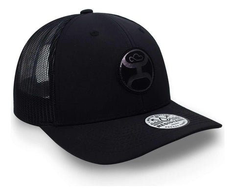 Gorra Hooey Blush Black Circle Patch Negro Unitalla