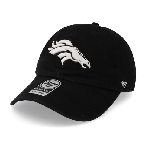 Gorra '47 NFL Broncos Clean Up Negro Unitalla