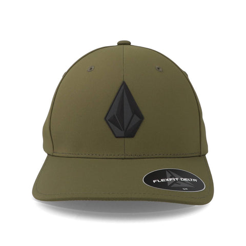 Gorra Volcom D5512319 Stone Tech Delta Olivo Cerrada