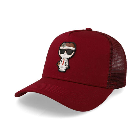 Gorra Viacci Doctor Trucker Vino Unitalla