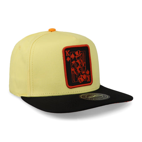 Gorra Jc Hats King Card 1849 Amarillo Unitalla