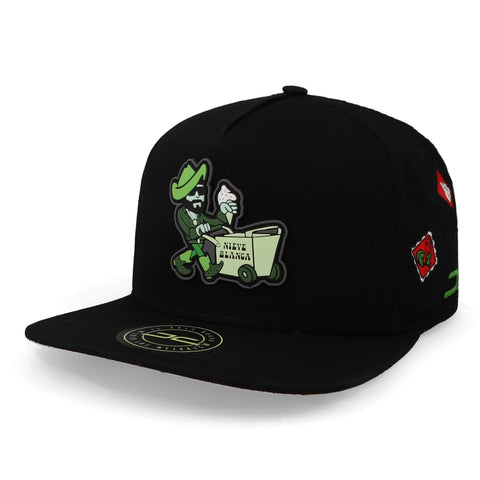 Gorra Jc Hats Nieve Blanca 2448 Verde Unitalla