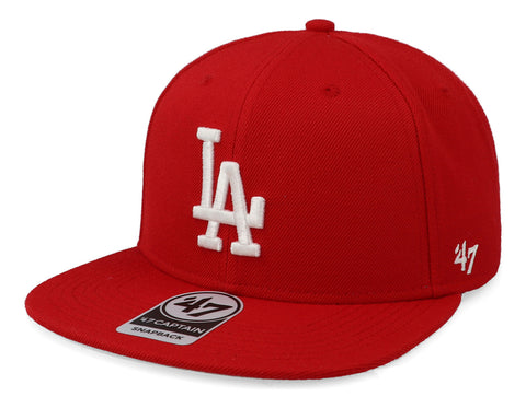 Gorra '47 MLB Dodgers No Shot Captain Rojo Unitalla