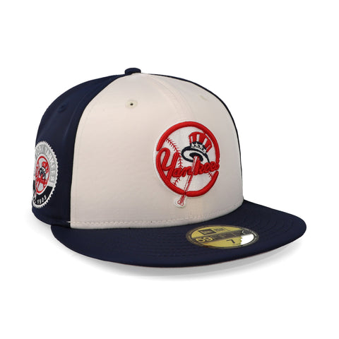 Gorra New Era 59 Fifty MLB Yankees Satin E3 Azul Marino