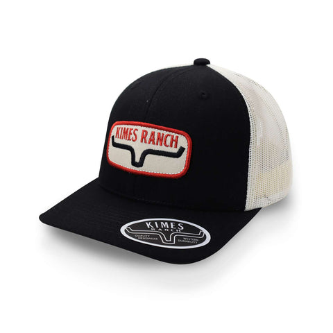 Gorra Kimes Ranch Rolling Trucker Negro Unitalla