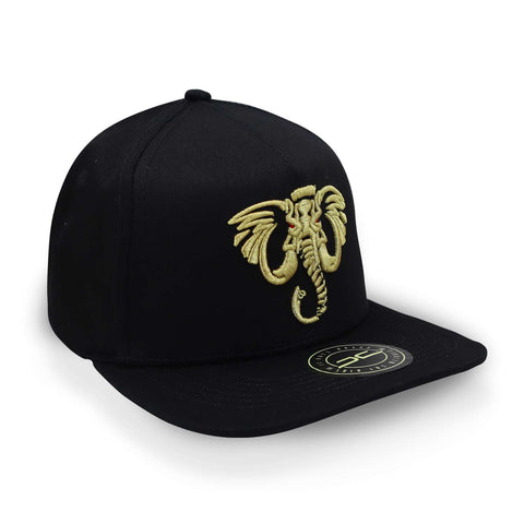 Gorra JC Hats Elephant 1419 Negro Oro Unitalla