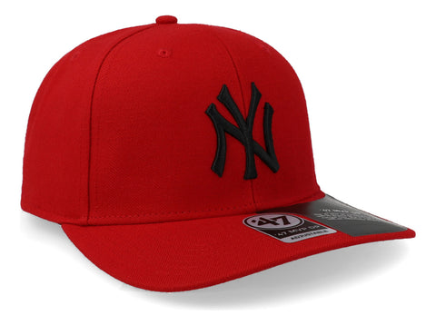 Gorra '47 MLB Yankees No Shot Mvp Wool Rojo Unitalla