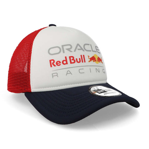 Gorra New Era 9 Forty F1 Red Bull Col Block Trucker Blanco