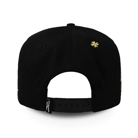 Gorra JC Hats Trebol 841 Negro/Dorado Unitalla