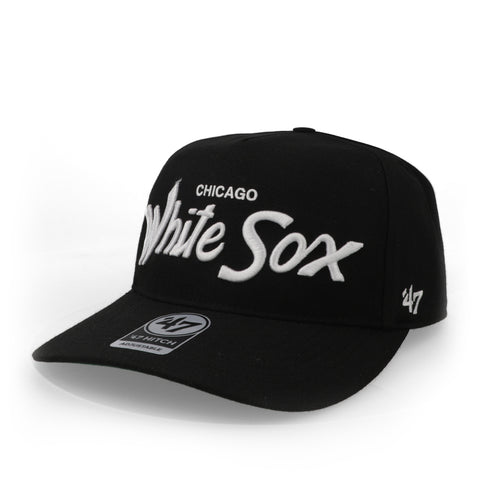 Gorra '47 MLB White Sox Attitude Hitch Negro Unitalla