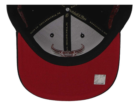 Gorra Mitchell & Ness Nba Drop It Snapback Bulls Negro Unita