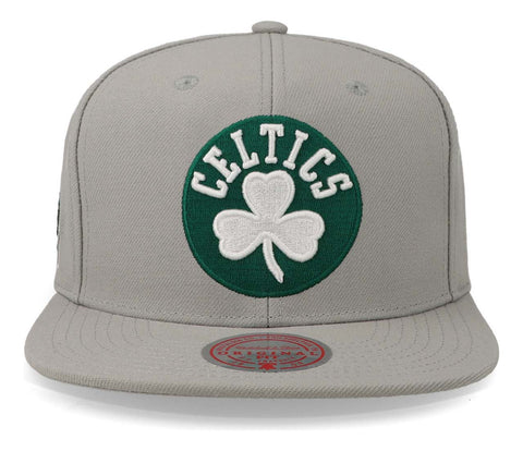 Gorra Mitchell & Ness NBA Celtics Gris/Verde Unitalla