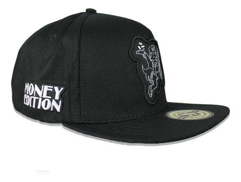 Gorra Jc Hats Snapback Jump Negro/blanco Unitalla