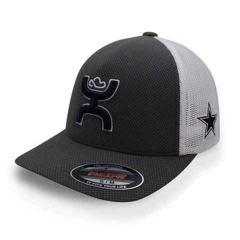 Gorra Hooey Dallas Lazuli Gris Cerrada