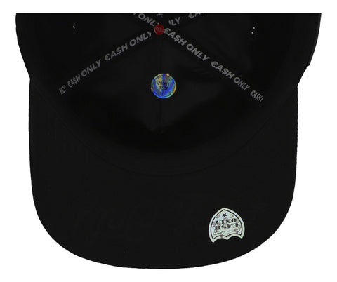 Gorra Cash Only Pantera Mascota Huellas Full Print Negro