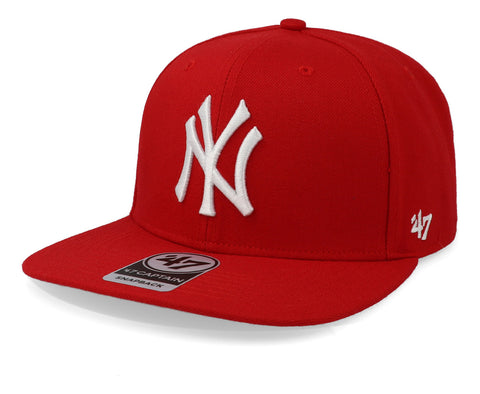 Gorra '47 MLB Yankees No Shot Captain Rojo Unitalla
