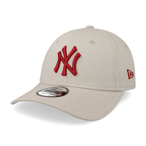 Gorra New Era 9 Forty MLB Yankees League Essential Beige Unitalla