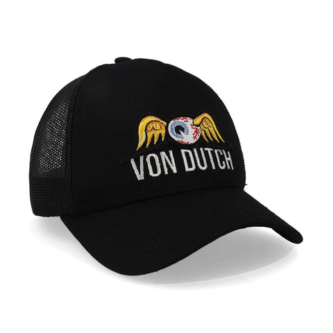 Gorra Von Dutch 016285 Eyepat Trucker Negro Unitalla