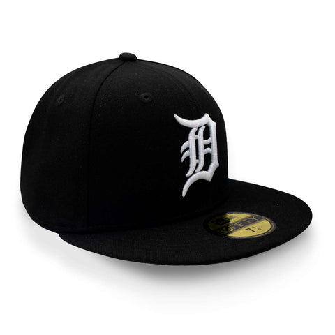 Gorra New Era 59 Fifty MLB Tigers Basic Azul Marino Cerrada
