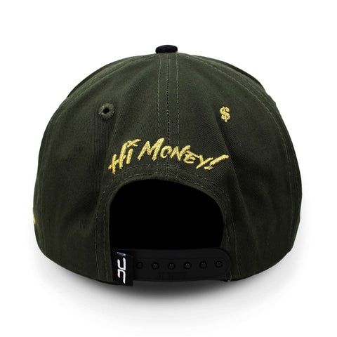 Gorra Jc Hats Hi Money Camo 1545 Verde Oscuro Unitalla