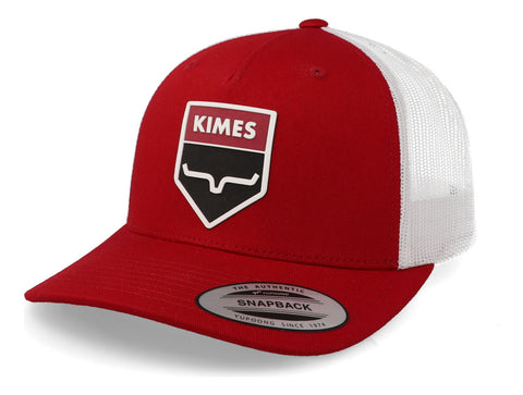 Gorra Kimes Wedge Trucker U16s380 Rojo Unitalla