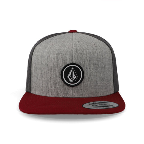 Gorra Volcom D5512322 Quarter Twill Blk Gris Unitalla