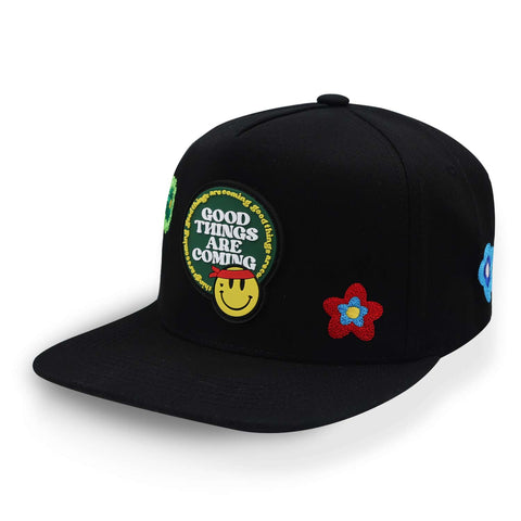 Gorra Problematic Chiquete Good Things Snapback Negro Uni