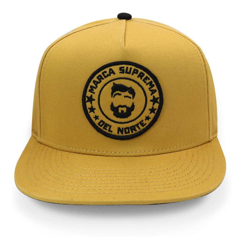 Gorra Barba Norteña Marca Suprema Dorada Unitalla