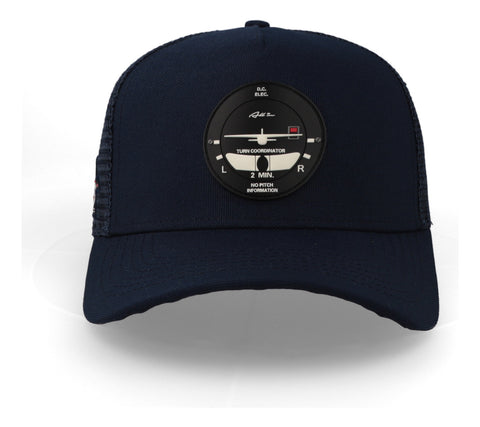 Gorra All In Turn Cordinador Camo Trucker Azul Oscuro Unital