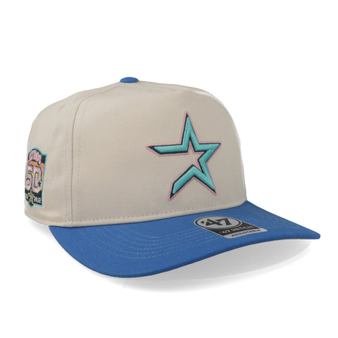 Gorra '47 MLB Astros Sure Shot Hitch Crema/Azul Unitalla